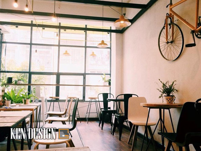 thiết kế quán cafe đẹp